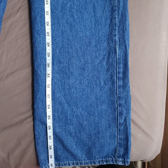 Levi’s Women’s Jeans High Waisted Straight Leg Relaxed Fit Wide Leg Size 28 - Picture 6 of 9